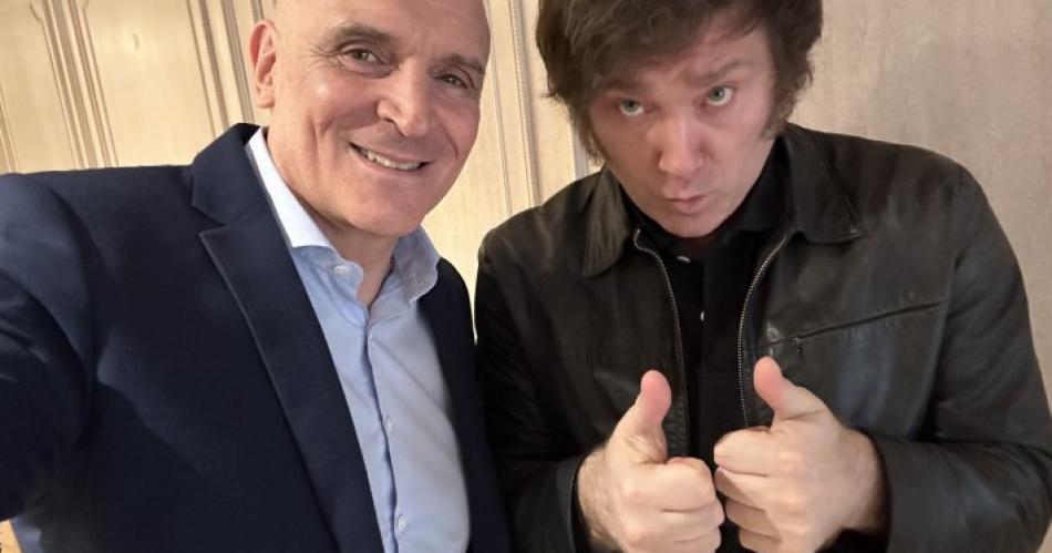 Javier Milei se reunioacute con Joseacute Luis Espert en el Hotel Libertador