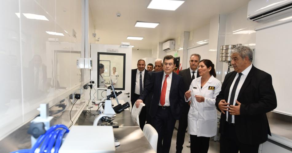 Zamora dejoacute inaugurado el edificio de la Direccioacuten General de Policiacutea Cientiacutefica