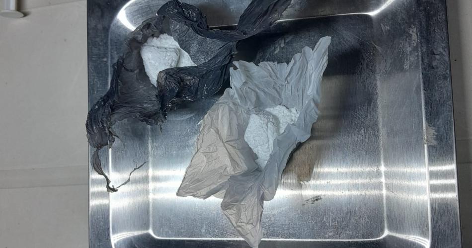 OPERATIVO A principios de noviembre la Policía secuestró ms de 100 gramos de cocaína en diferentes envoltorios