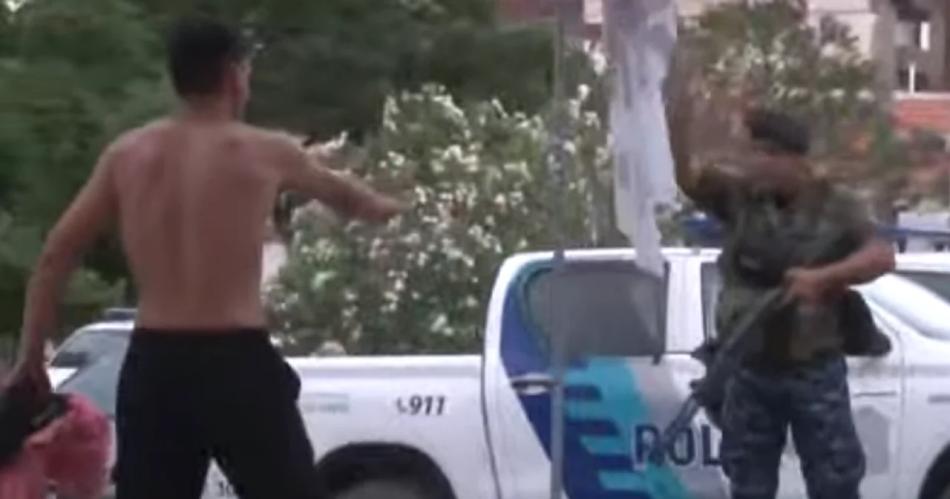 Lamentable- incidentes en la marcha para reclamar justicia por Tomaacutes Tello