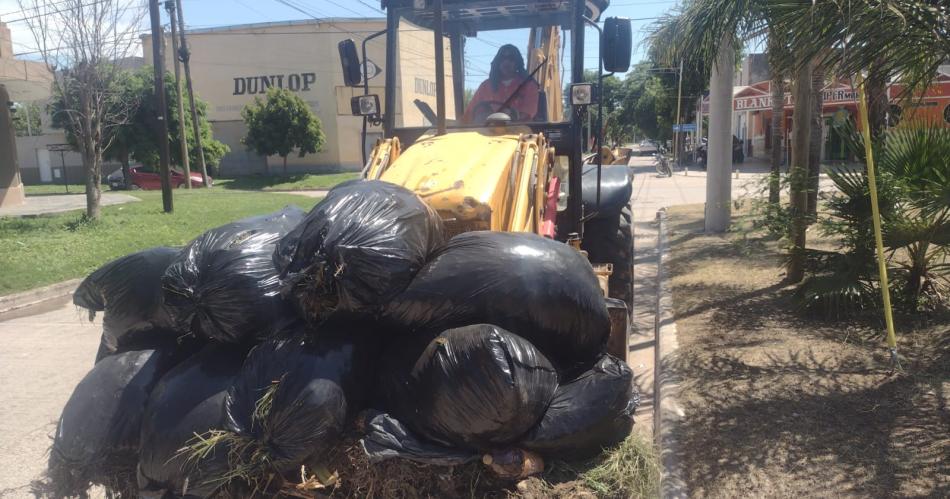 La Municipalidad acelera los trabajos de limpieza en los barrios termenses