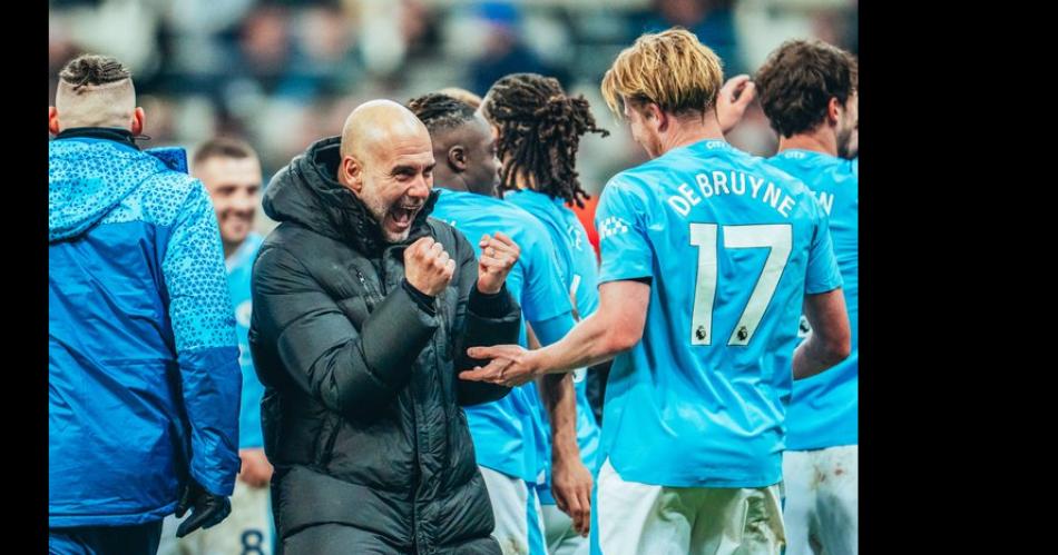 Pep mandó a la cancha a De Bruyne y el belga que volvió tras una larga lesión anotó el 2-2 parcial