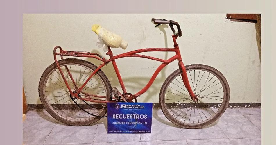 Recuperan una bicicleta robada a un sereno en La Banda