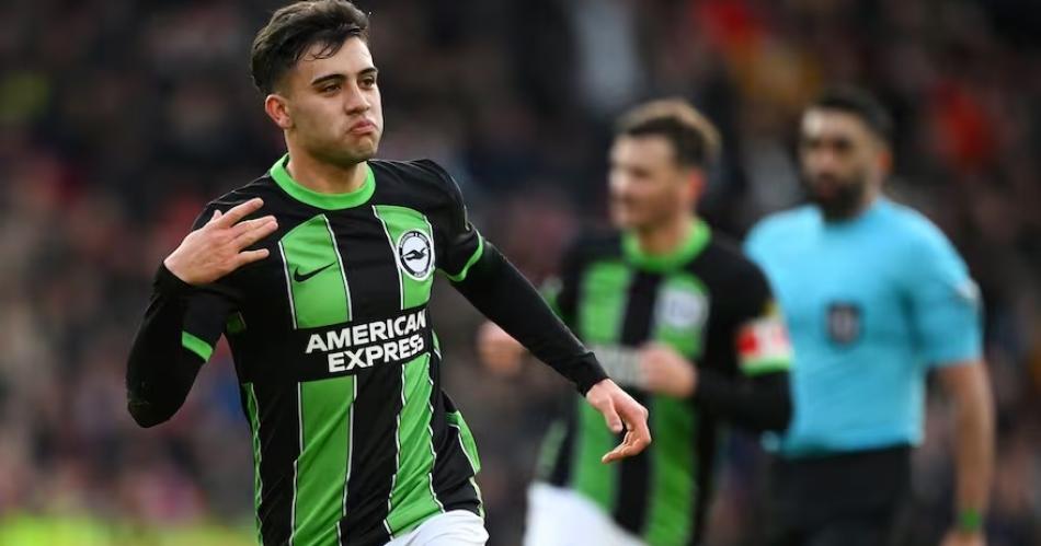 Un golazo de Buonanotte en la victoria del Brighton