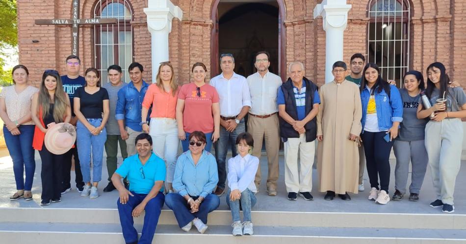 Histoacuterica y exitosa visita a la regioacuten de evangelizacioacuten de Mama Antula a la vera del Riacuteo Salado
