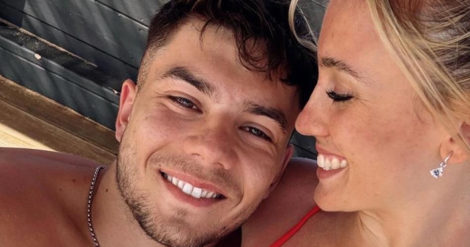 Lucas Blondel y Morena Beltran confirmaron su romance en redes sociales