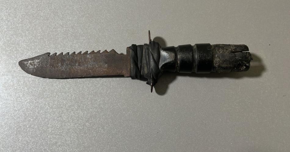 SECUESTRO Los uniformados le quitaron el arma que manipulaba