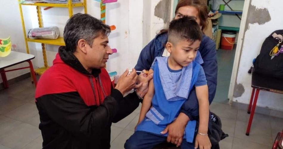 Nediani visitoacute la obra de remodelacioacuten del CAMM del San Fernando