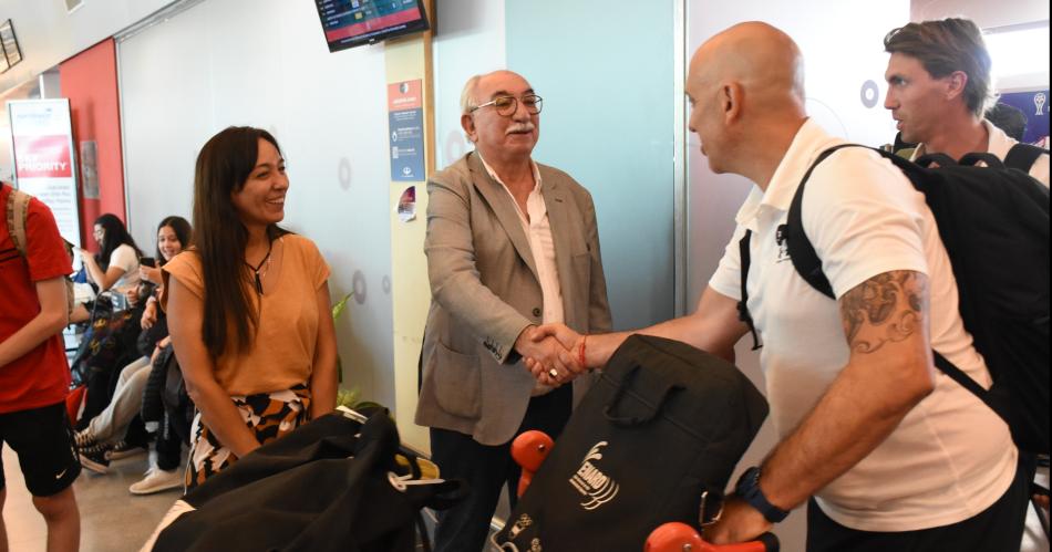 El Seleccionado Argentino de Hockey Masculino arriboacute a la provincia