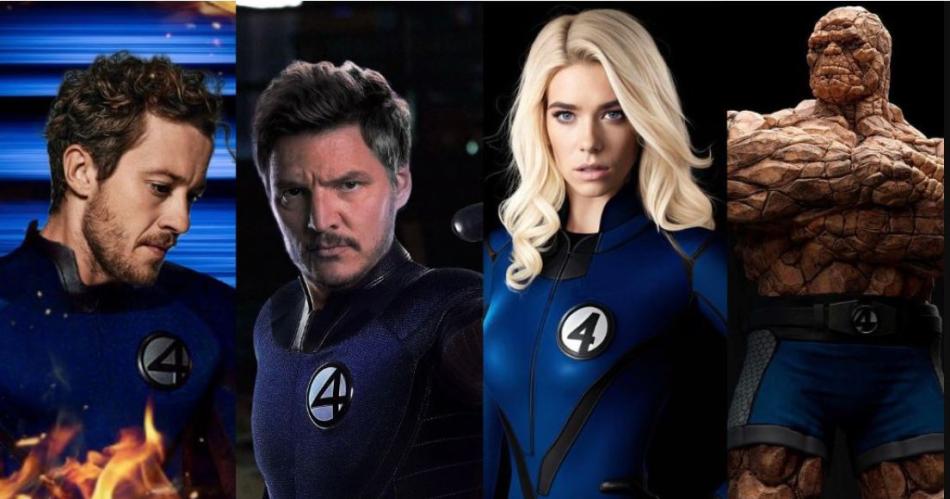 Se reveloacute el elenco de la nueva versioacuten de Los 4 fantaacutesticos