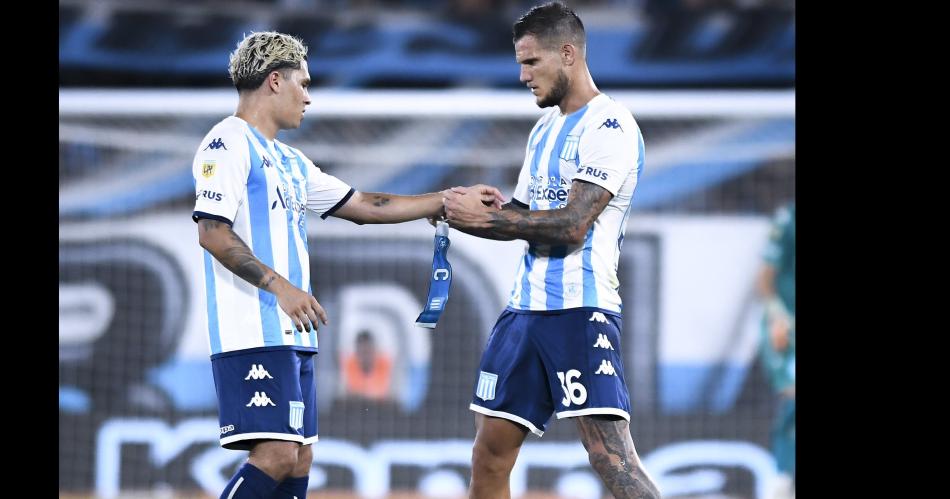 ESPERA Racing prepara el duelo del sbado ante Independiente La duda es Quintero