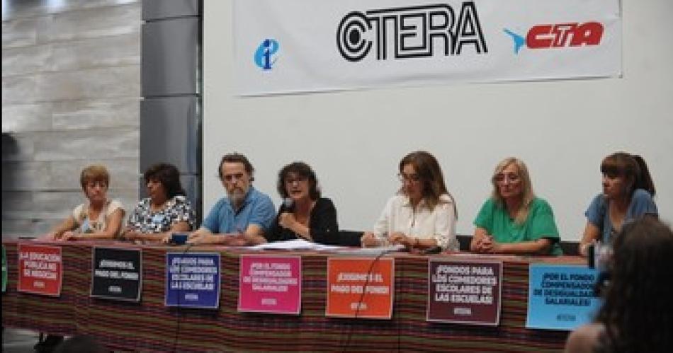 Peligra el inicio de clases- CTERA convocoacute a un paro docente para el proacuteximo lunes