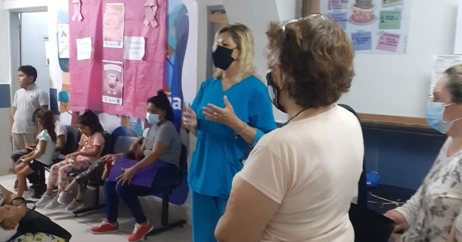 Se colocaron parches mamarios en la UPA Nordm3