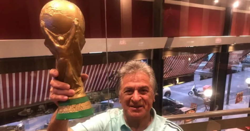 La desesperacioacuten del Pato Fillol- le robaron la medalla del Mundial 1978