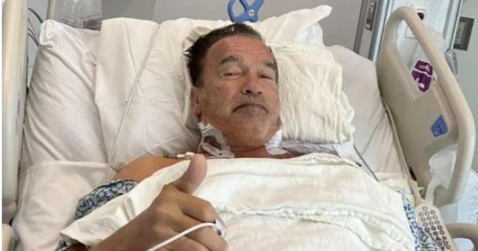 Arnold Schwarzenegger con un marcapasos