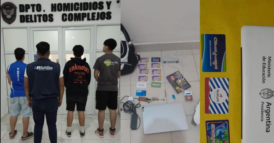 Indagaron a dos de los joacutevenes detenidos por defraudacioacuten