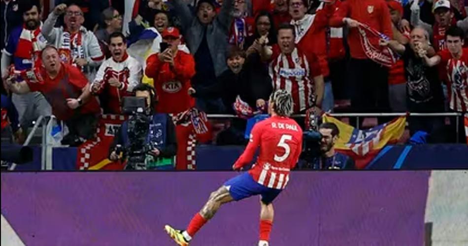 Atleacutetico de Madrid le ganoacute a Borussia Dortmund con un gol de Rodrigo De Paul