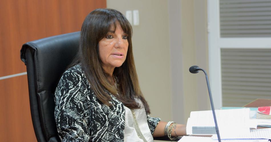 FALLO La jueza de Género Dra Norma Mor�n (Foto) hizo lugar al pedido de la fiscal Andrea Ju�rez