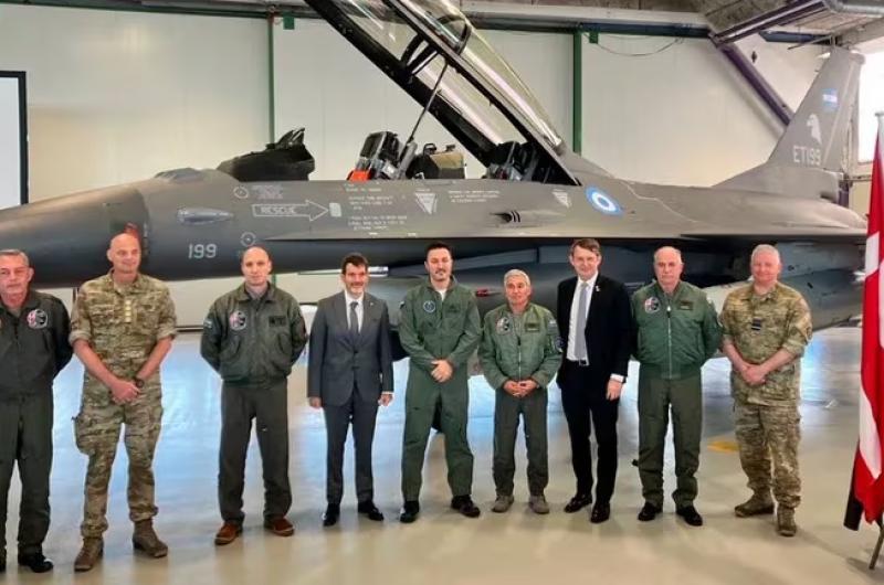 Milei participoacute de manera virtual de la compra de los aviones F-16 en Dinamarca
