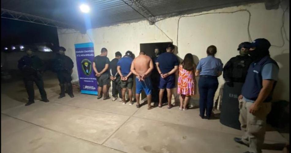 OCASO- El grupo fue apresado el 12 de enero en Nueva Esperanza Pellegrini Llevaban varias mochilas con 2750 kilos de cocaína valuada en casi  190 M