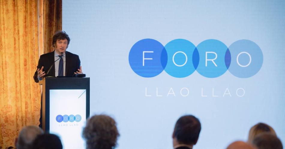 Milei prometioacute un futuro con mucha baja de impuestos para que el paiacutes vuelva a crecer