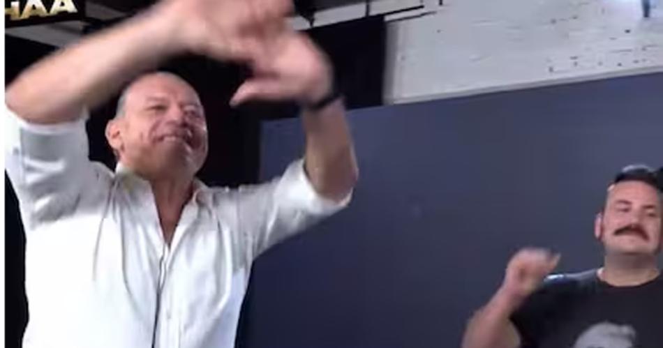 VIRAL- El desopilante baile de Berni en un programa de streaming