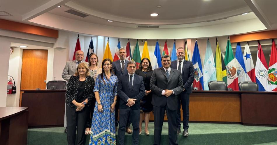 AGENDA La comitiva argentina en la sede de la Corte Interamericana