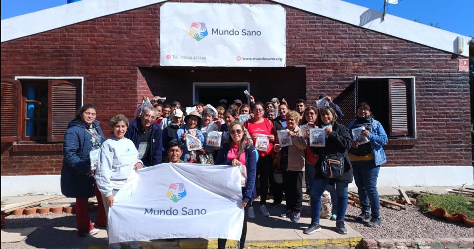 Mundo Sano abrioacute su capacitacioacuten con una charla sobre huerta orgaacutenica