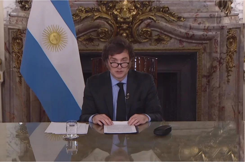 Milei otra vez contra CFK- Destruyoacute a la Argentina