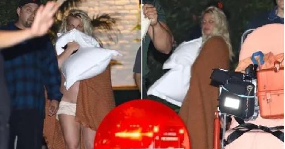 Britney Spears negoacute pelea con su pareja tras fotos en triste estado