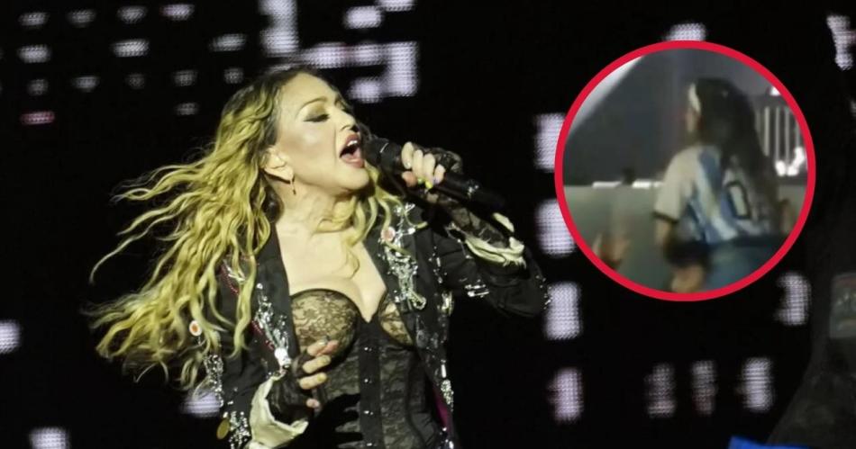 VIDEO- agreden a una argentina durante show de Madonna en Brasil