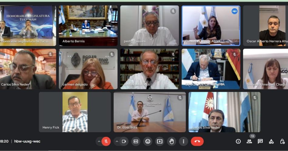 Se reunioacute la Mesa Ejecutiva del Parlamento del Norte Grande