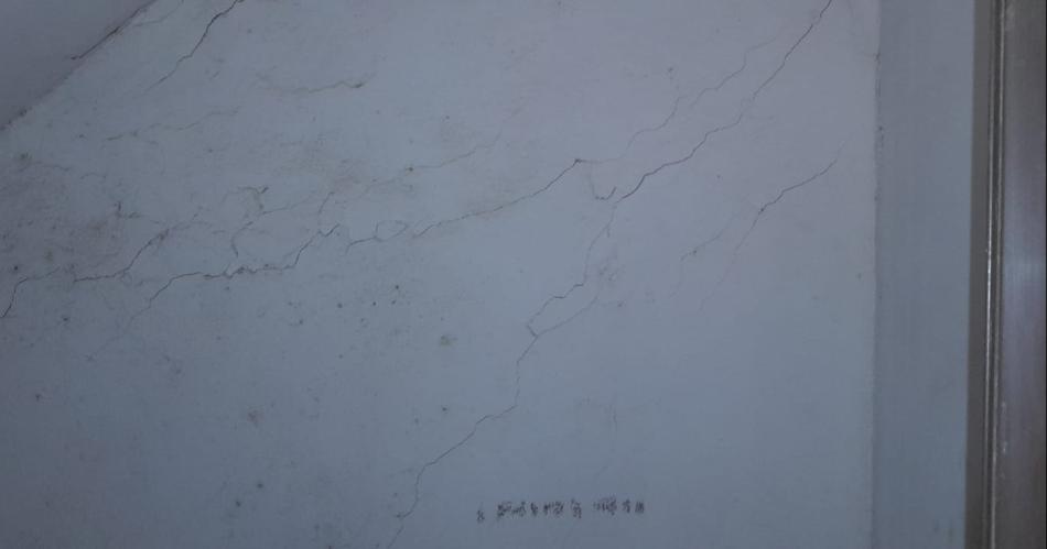 Desalojan a cuatro familias por un peligro de derrumbe