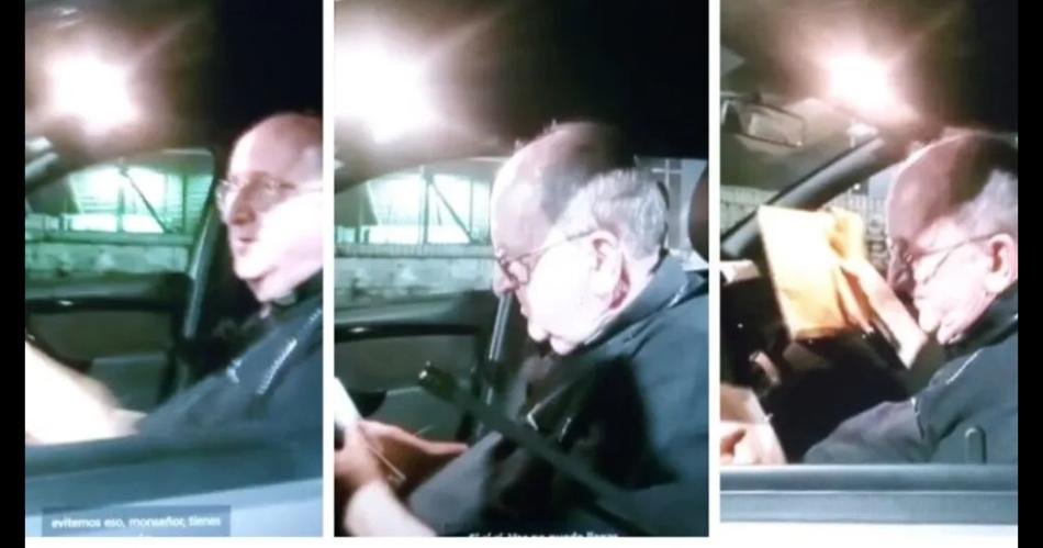 ESCANDALOSO VIDEO  Arzobispo fue detenido conduciendo ebrio y sin licencia