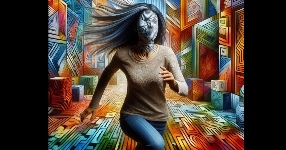 Imagen diseñada con Microsoft designer Escapando de los colores