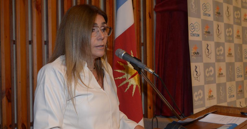 La doctora Cecilia Parisini asumioacute un nuevo mandato al frente del Colegio de Meacutedicos