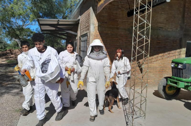 La EFA Avellaneda promueve la apicultura entre sus estudiantes