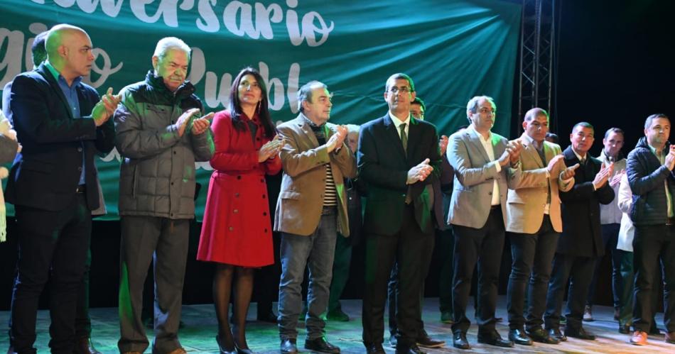 La Cantildeada celebroacute sus 131 antildeos con la entrega de viviendas y la inauguracioacuten de obras