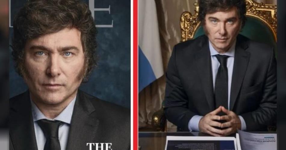 La revista Time eligioacute a Milei para la tapa de su uacuteltima edicioacuten