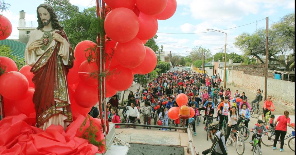 Todo listo para la 16ordf Bicicleteada de la Familia en Clodomira