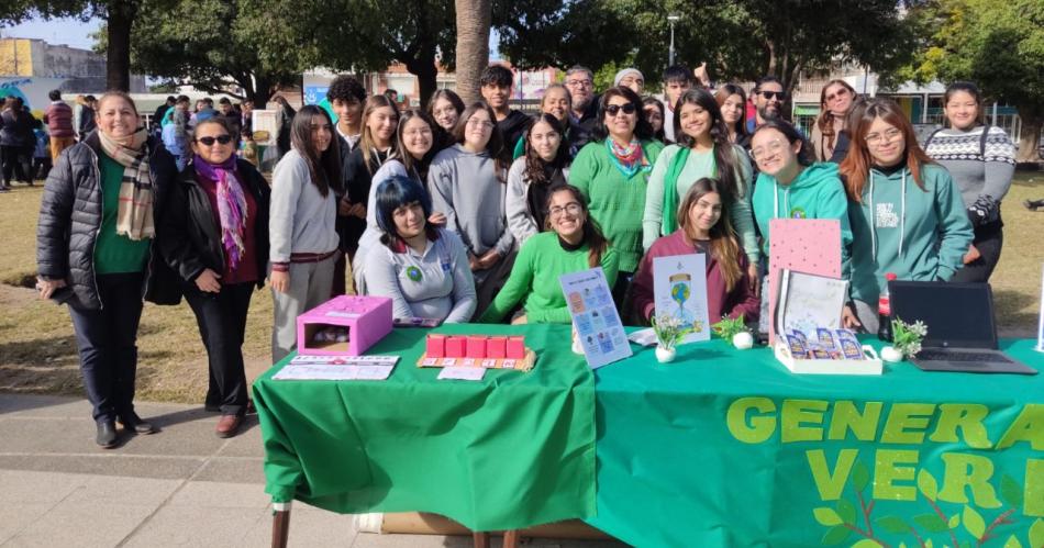 Las escuelas frienses se sumaron al proyecto denominado Diacutea Verde
