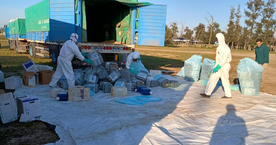 Se concretoacute una Jornada Itinerante de Recepcioacuten de Envases Vaciacuteos de Productos Fitosanitarios