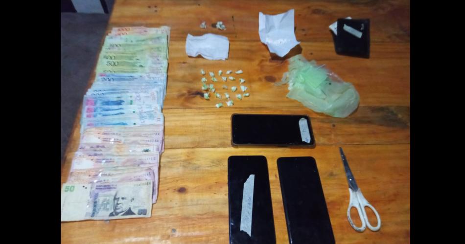 Allanamientos secuestro de drogas y detencioacuten de tres personas