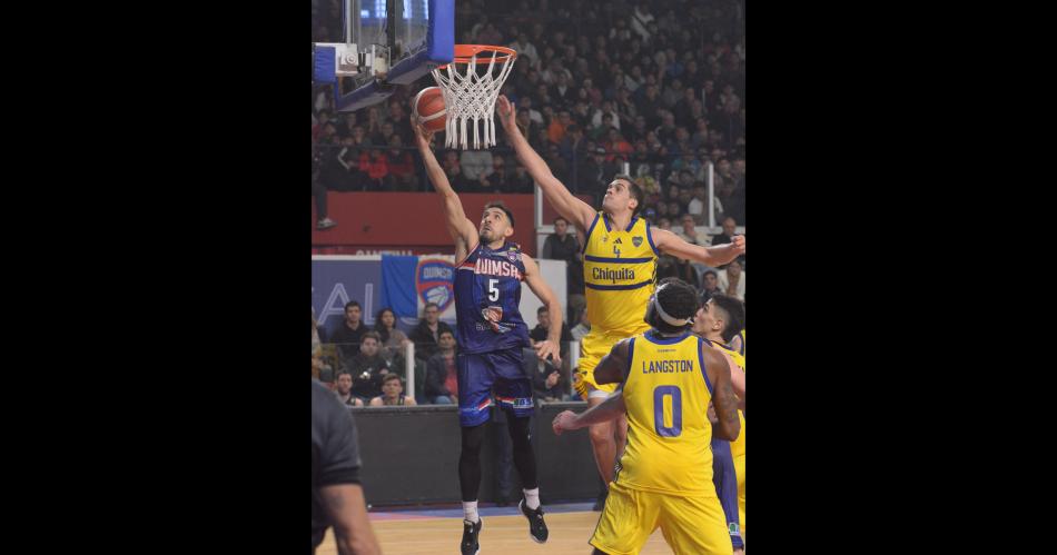 Quimsa cayoacute ante Boca en tiempo extra y se despidioacute de la Liga Nacional