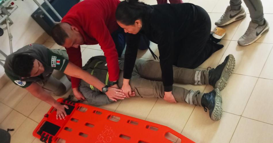 El SEASE junto al Hospital de Traacutensito de Lavalle realizaron una jornada de capacitacioacuten