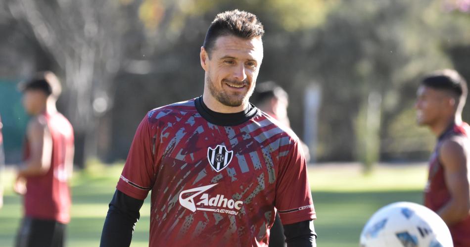 DESAFÍO Ivn Pillud se mostró feliz de tener la chance de vestir la camiseta del ferroviario