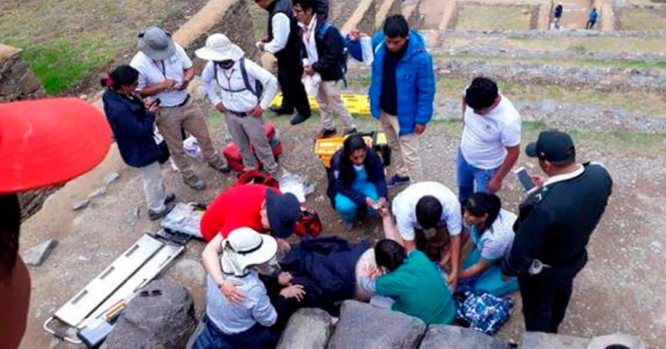 Un argentino murioacute en Machu Picchu mientras haciacutea una excursioacuten- Denuncian mala atencioacuten