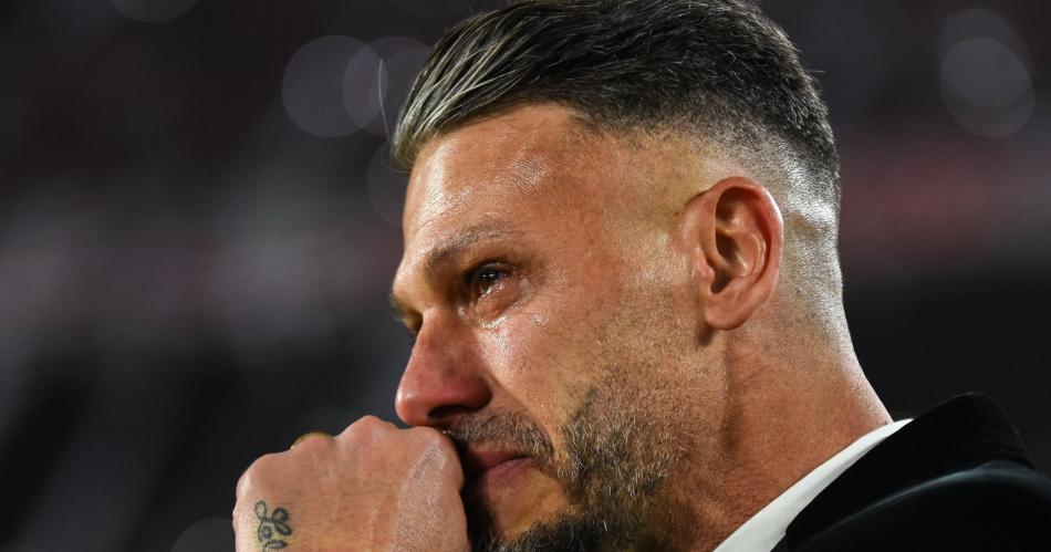 VIDEO- Demichelis rompioacute en llanto en el Monumental