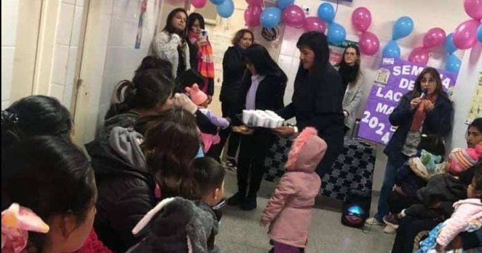 El Hospital Zonal de Antildeatuya dictoacute charlas sobre la lactancia materna