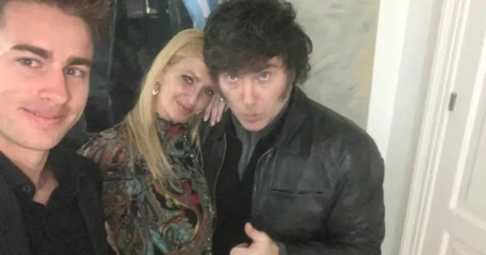 Yuyito Gonzaacutelez le presentoacute a su hijo a Javier Milei- el posteo tras la cena en Olivos